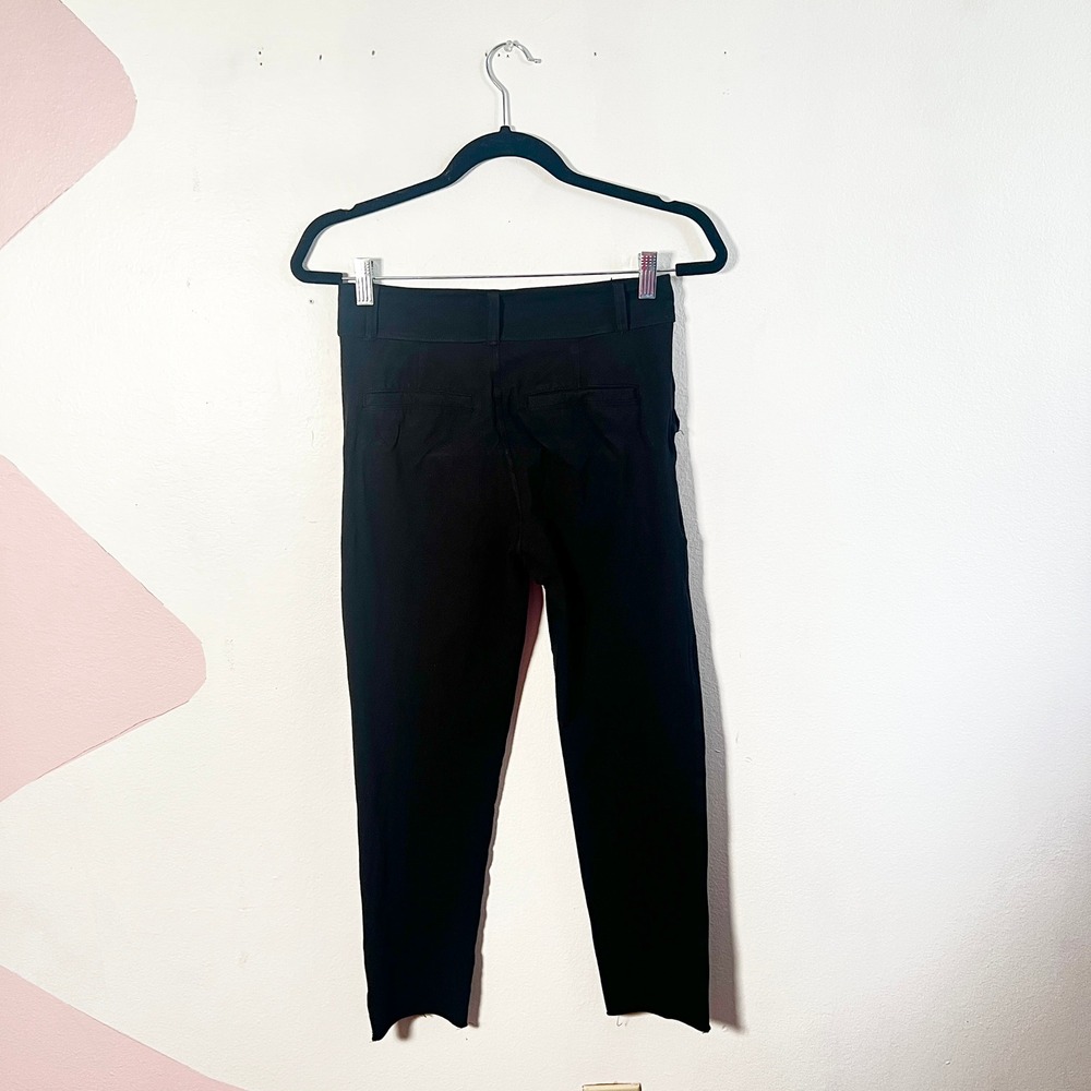 Frank & Eileen Murphy Billion Dollar Pants Small Black 100% Cotton Luxury - Picture 3 of 7